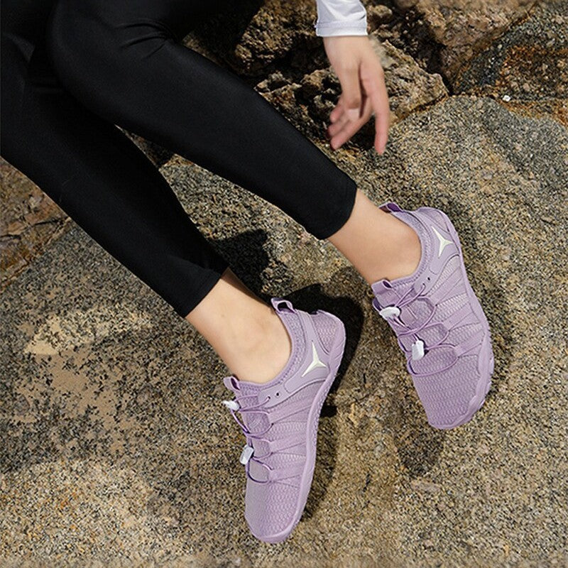 Breathable Barefoot Beach Shoes | Unisex Lightweight Slip-On Aqua Shoes